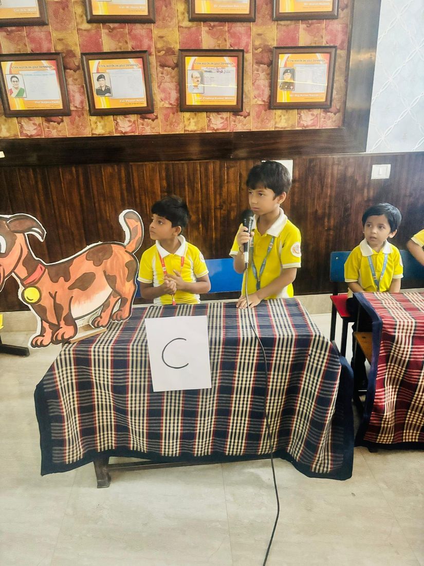 Spell Bee competition KGII class at Sunbeam School Ballia — photograph 7 of 17