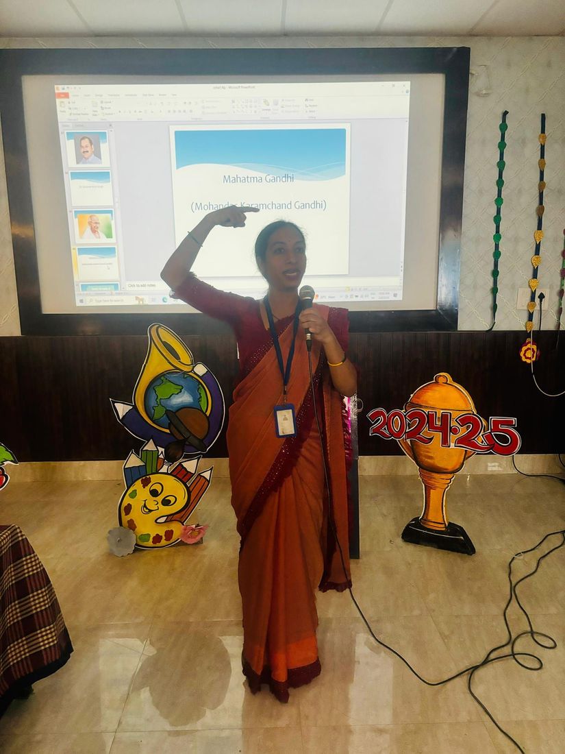 Spell Bee competition KGII class at Sunbeam School Ballia — photograph 14 of 17
