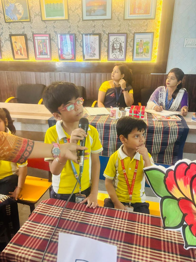 Spell Bee competition KGII class at Sunbeam School Ballia — photograph 16 of 17