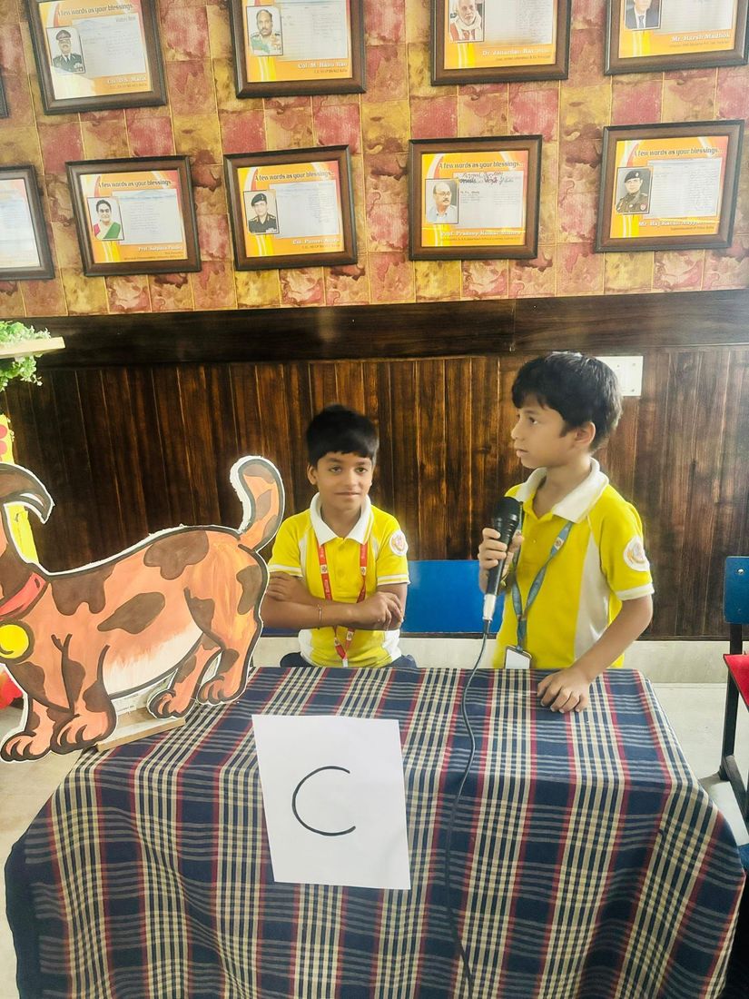 Spell Bee competition KGII class at Sunbeam School Ballia — photograph 17 of 17