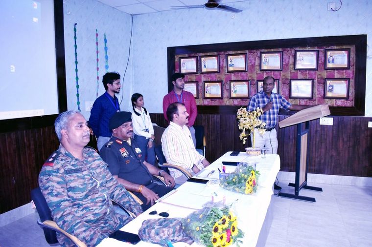 Enlightening Session on NDA Entrance & Direct Entry in JEE through ARMY Engineering Core at Sunbeam School Ballia — photograph 10 of 14