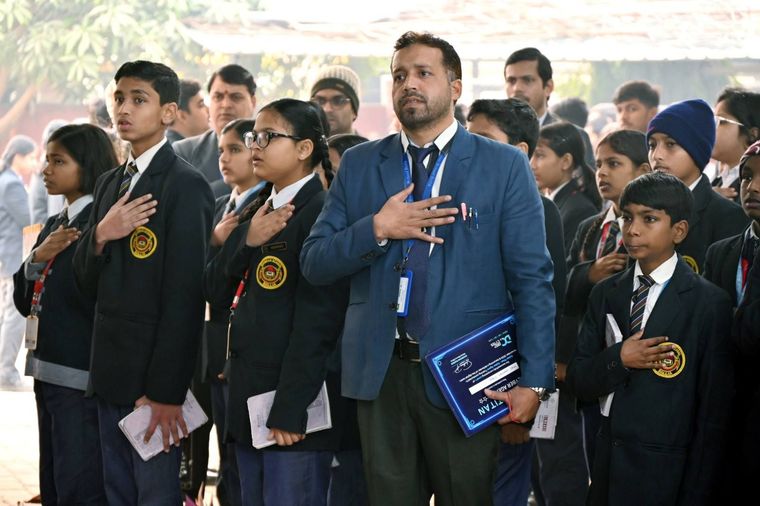 Cyber Titan Program 2025 at Sunbeam School Ballia — photograph 6 of 23