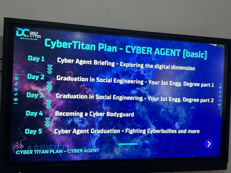 Cyber Titan Program 2025 at Sunbeam School Ballia — photograph 7 of 23