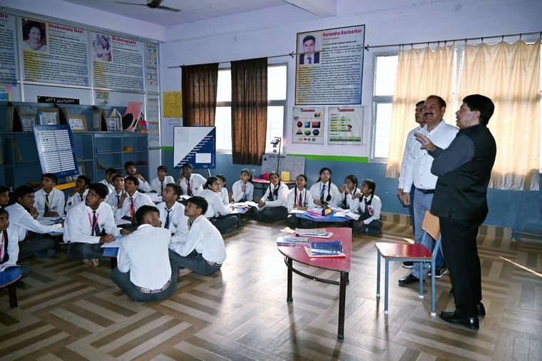 Memorable Visit from Hon'ble Mr. Arvind Kumar Singh, Ex District Magistrate of Basti at Sunbeam School Ballia — photograph 3 of 15