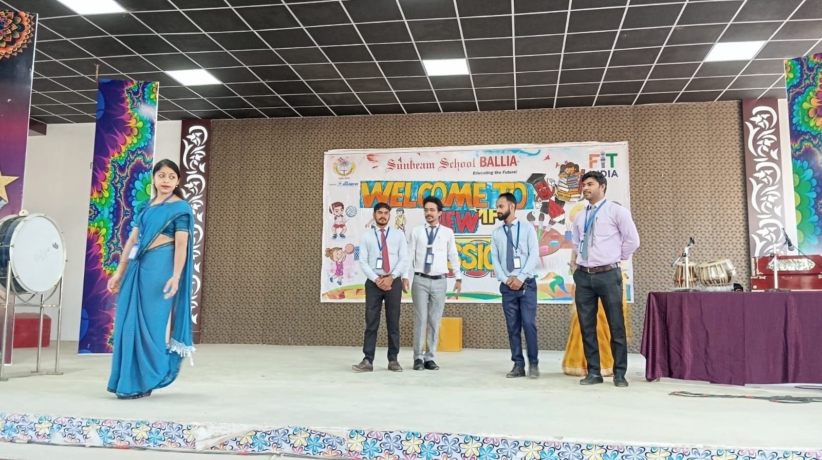 WELCOMEING NEW SESSION 2024-25 WITH TEACHER'S ASSEMBLY AND WELCOME TO NEWLY JOINED FACULTIES at Sunbeam School Ballia