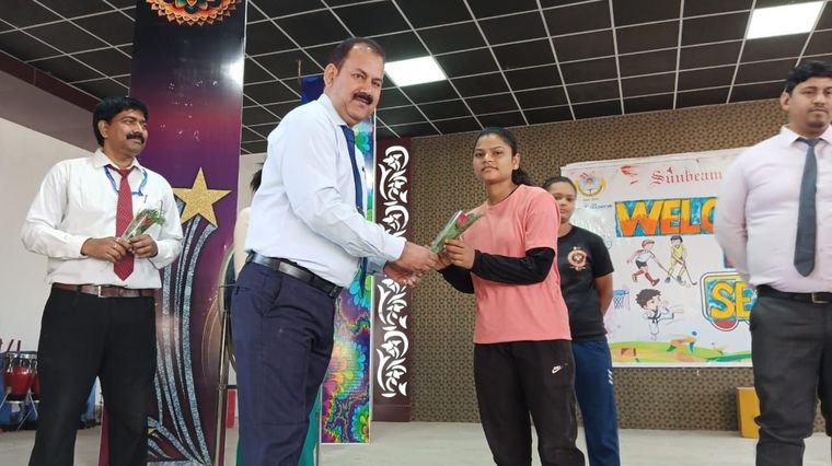 WELCOMEING NEW SESSION 2024-25 WITH TEACHER'S ASSEMBLY AND WELCOME TO NEWLY JOINED FACULTIES at Sunbeam School Ballia — photograph 3 of 9