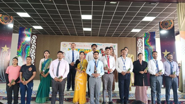 WELCOMEING NEW SESSION 2024-25 WITH TEACHER'S ASSEMBLY AND WELCOME TO NEWLY JOINED FACULTIES at Sunbeam School Ballia — photograph 5 of 9
