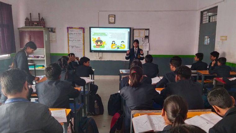 Fruitful Sessions by Our Peer Educators at Sunbeam School Ballia — photograph 2 of 8