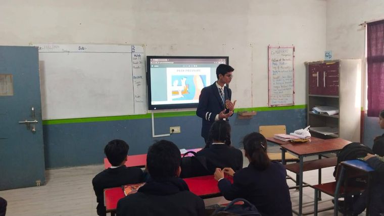 Fruitful Sessions by Our Peer Educators at Sunbeam School Ballia — photograph 3 of 8