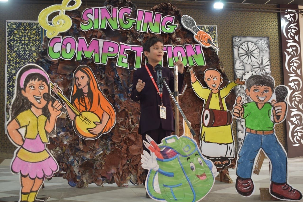 We are thrilled to share glimpses of the Singing Competition held for our KG section at Sunbeam School Ballia