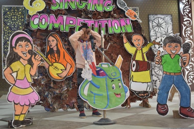 We are thrilled to share glimpses of the Singing Competition held for our KG section at Sunbeam School Ballia — photograph 3 of 6