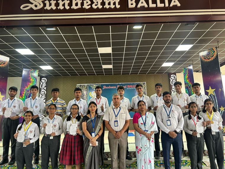 The Hummingbird Olympiad at Sunbeam School Ballia — photograph 2 of 4