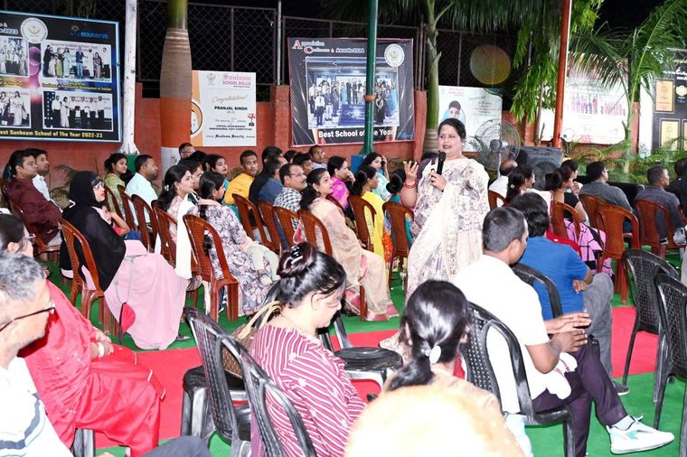 Session on “Nurturing a Confident Child and the Art of Parenting with Love and Logic” by Salony… at Sunbeam School Ballia — photograph 10 of 15
