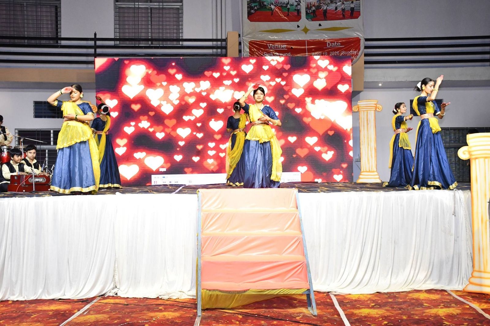 Glimpses of “अंतर्यात्रा” — a captivating theatre production echoing four fragments of history. at Sunbeam School Ballia