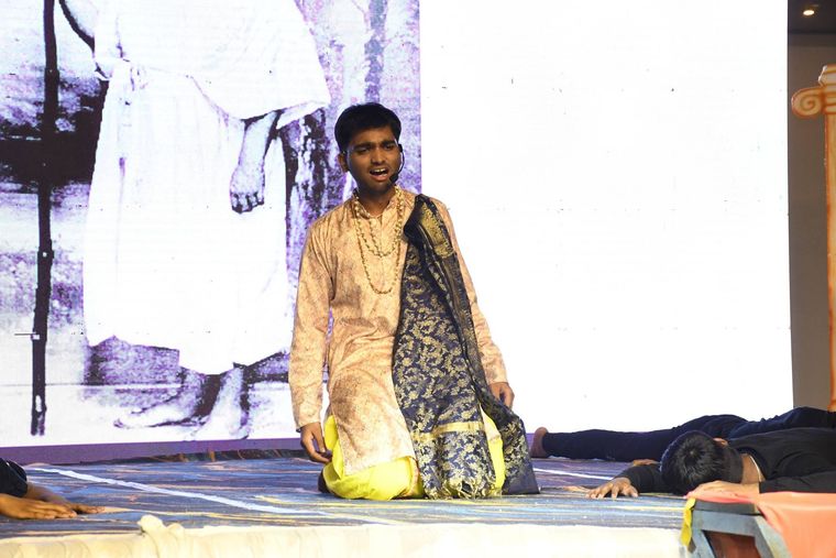 Glimpses of “अंतर्यात्रा” — a captivating theatre production echoing four fragments of history. at Sunbeam School Ballia — photograph 24 of 54