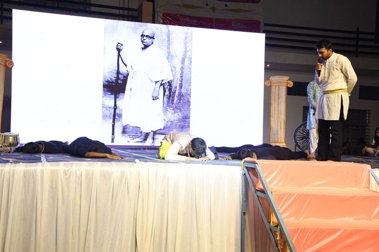 Glimpses of “अंतर्यात्रा” — a captivating theatre production echoing four fragments of history. at Sunbeam School Ballia — photograph 40 of 54