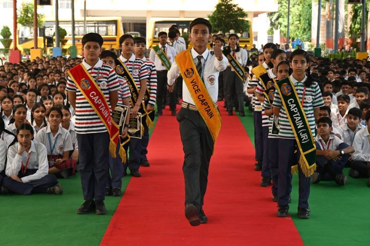 Student Council Investiture Ceremony 2025 at Sunbeam School Ballia — photograph 2 of 52
