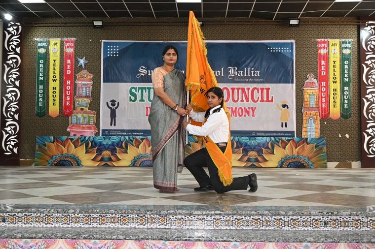 Student Council Investiture Ceremony 2025 at Sunbeam School Ballia — photograph 4 of 52