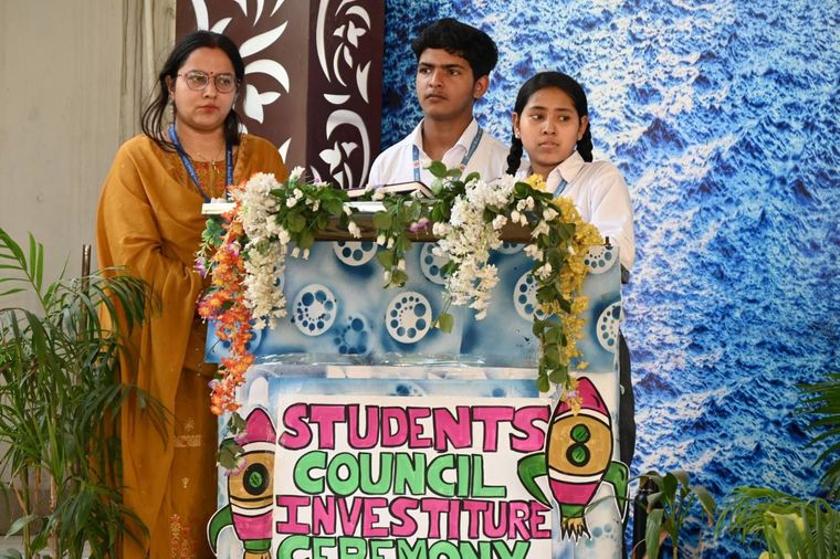 Student Council Investiture Ceremony 2025 at Sunbeam School Ballia — photograph 6 of 52