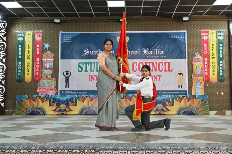 Student Council Investiture Ceremony 2025 at Sunbeam School Ballia — photograph 12 of 52
