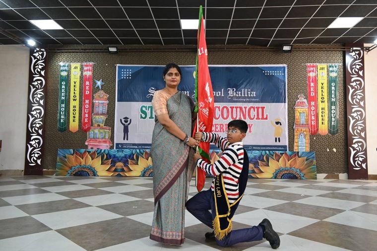 Student Council Investiture Ceremony 2025 at Sunbeam School Ballia — photograph 15 of 52