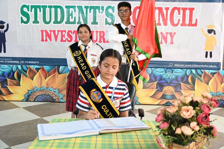 Student Council Investiture Ceremony 2025 at Sunbeam School Ballia — photograph 19 of 52