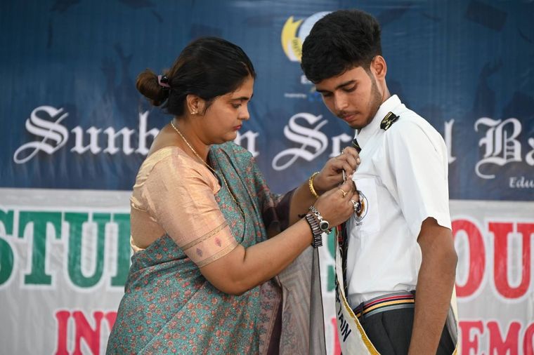 Student Council Investiture Ceremony 2025 at Sunbeam School Ballia — photograph 20 of 52