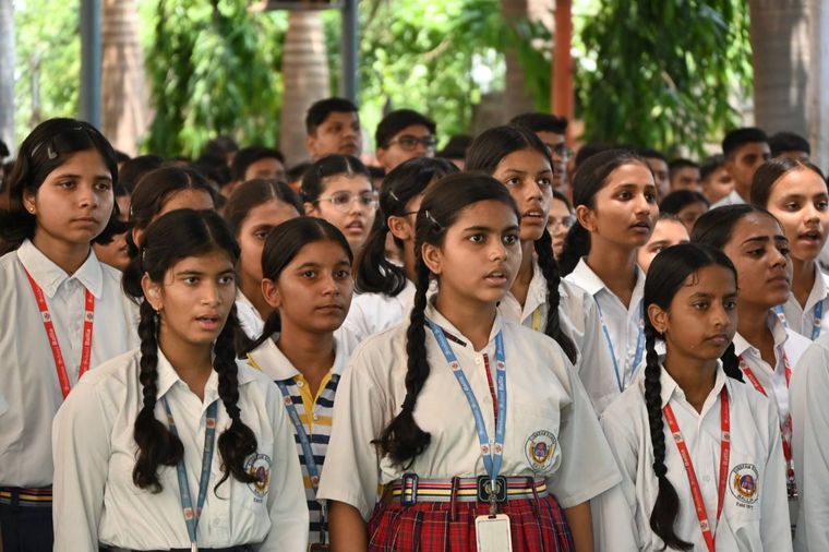 Student Council Investiture Ceremony 2025 at Sunbeam School Ballia — photograph 22 of 52