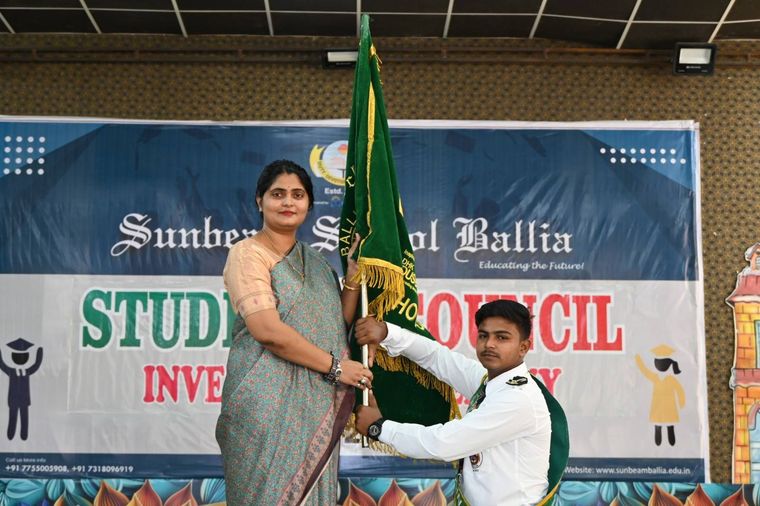 Student Council Investiture Ceremony 2025 at Sunbeam School Ballia — photograph 23 of 52