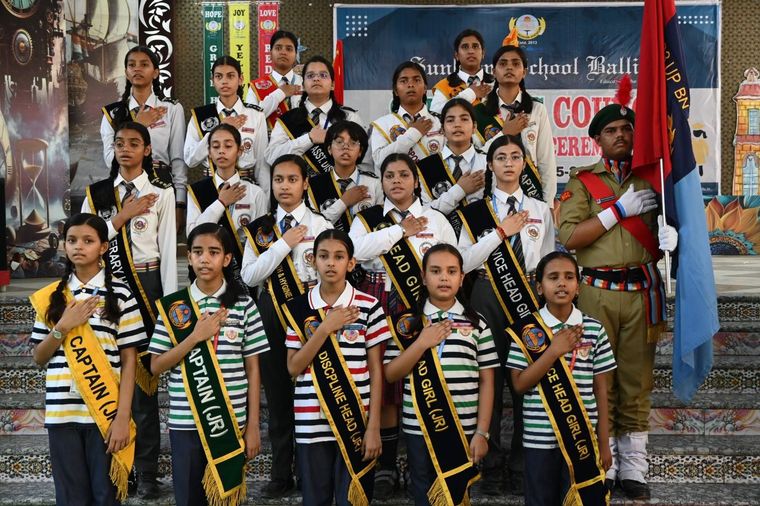 Student Council Investiture Ceremony 2025 at Sunbeam School Ballia — photograph 24 of 52