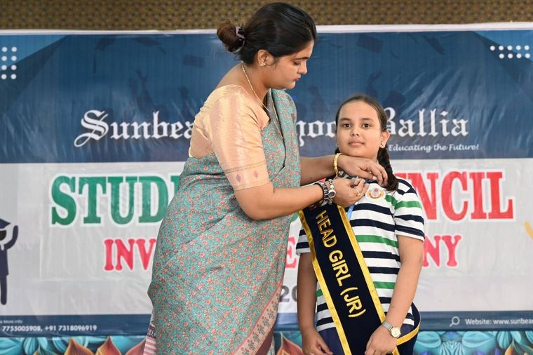 Student Council Investiture Ceremony 2025 at Sunbeam School Ballia — photograph 31 of 52