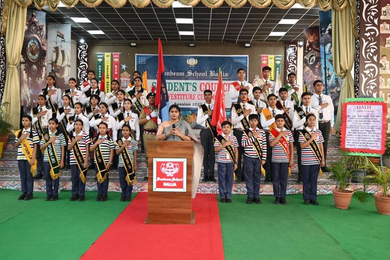Student Council Investiture Ceremony 2025 at Sunbeam School Ballia — photograph 32 of 52