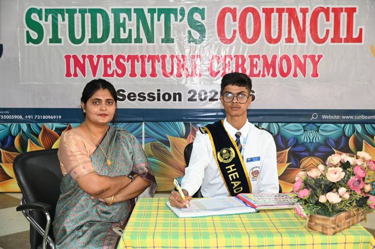 Student Council Investiture Ceremony 2025 at Sunbeam School Ballia — photograph 35 of 52