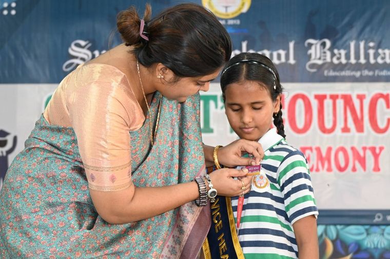 Student Council Investiture Ceremony 2025 at Sunbeam School Ballia — photograph 37 of 52