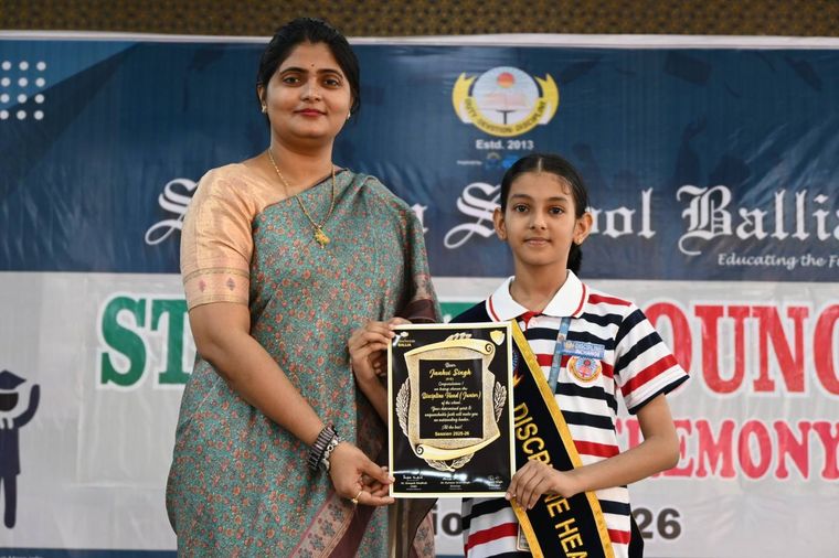 Student Council Investiture Ceremony 2025 at Sunbeam School Ballia — photograph 39 of 52