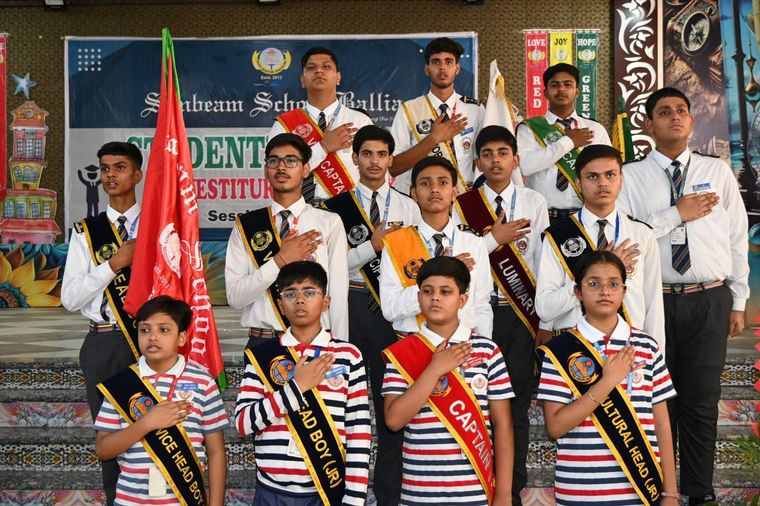 Student Council Investiture Ceremony 2025 at Sunbeam School Ballia — photograph 42 of 52