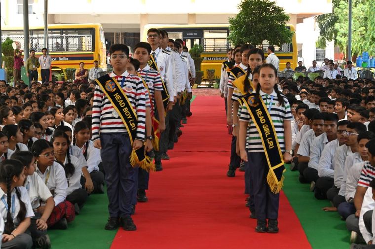 Student Council Investiture Ceremony 2025 at Sunbeam School Ballia — photograph 44 of 52