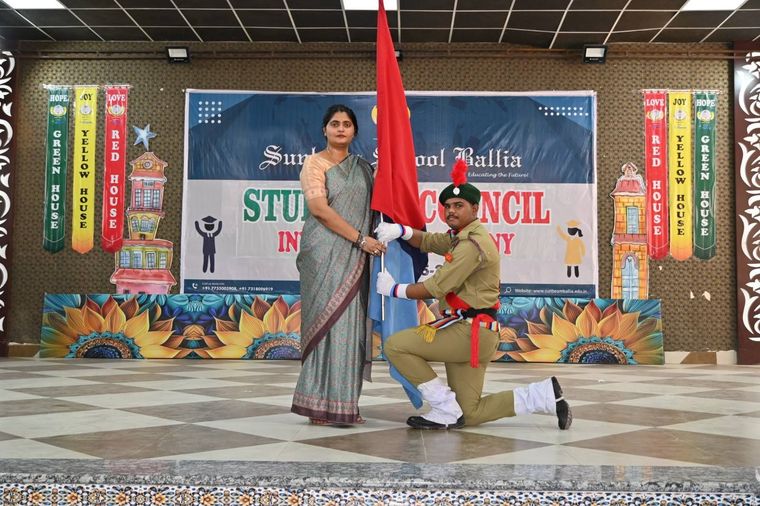 Student Council Investiture Ceremony 2025 at Sunbeam School Ballia — photograph 51 of 52