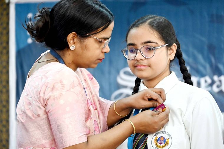 Monitor’s Investiture Ceremony! at Sunbeam School Ballia — photograph 7 of 46