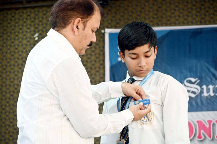 Monitor’s Investiture Ceremony! at Sunbeam School Ballia — photograph 13 of 46