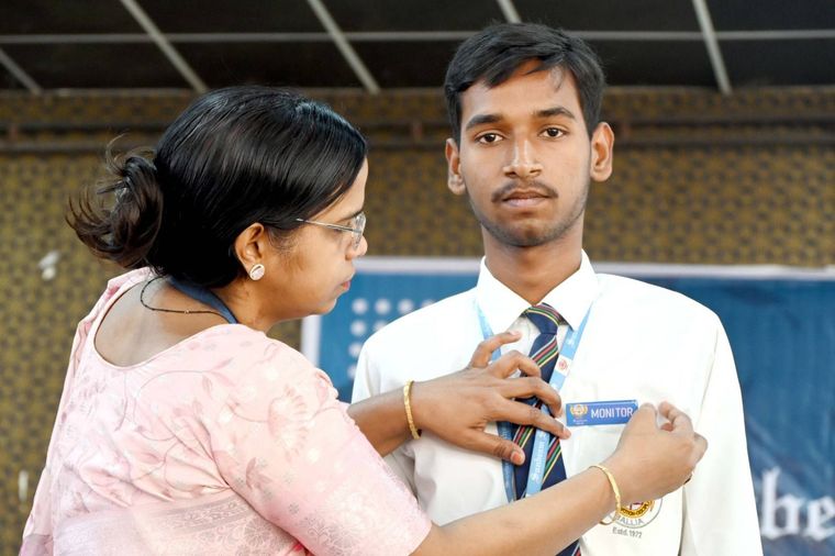 Monitor’s Investiture Ceremony! at Sunbeam School Ballia — photograph 17 of 46