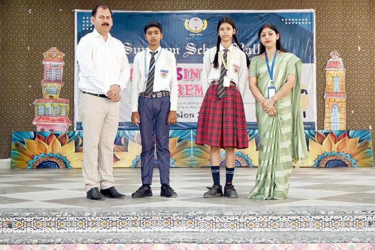 Monitor’s Investiture Ceremony! at Sunbeam School Ballia — photograph 21 of 46