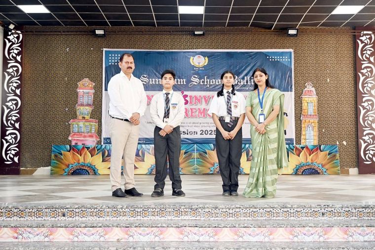 Monitor’s Investiture Ceremony! at Sunbeam School Ballia — photograph 24 of 46