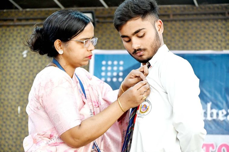 Monitor’s Investiture Ceremony! at Sunbeam School Ballia — photograph 29 of 46