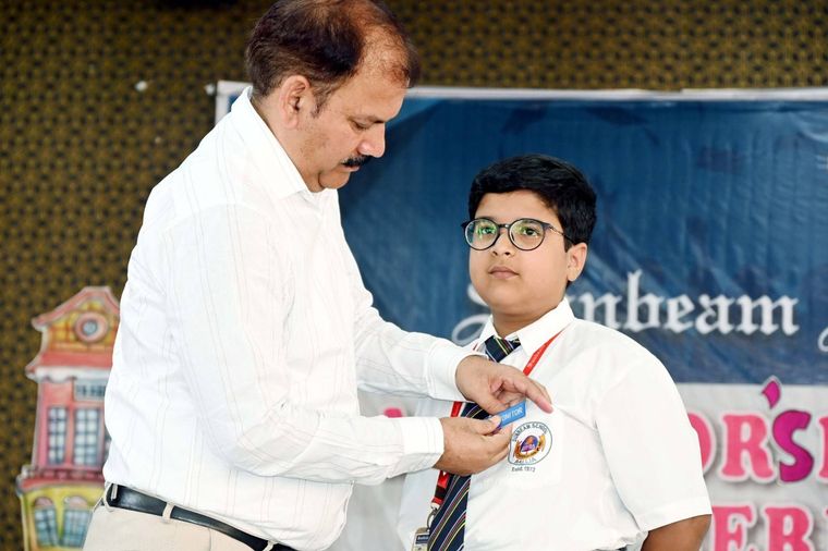 Monitor’s Investiture Ceremony! at Sunbeam School Ballia — photograph 34 of 46