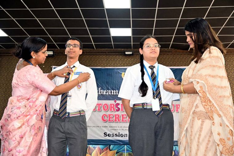 Monitor’s Investiture Ceremony! at Sunbeam School Ballia — photograph 39 of 46