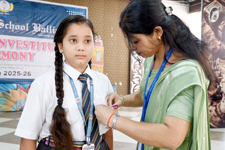 Monitor’s Investiture Ceremony! at Sunbeam School Ballia — photograph 40 of 46