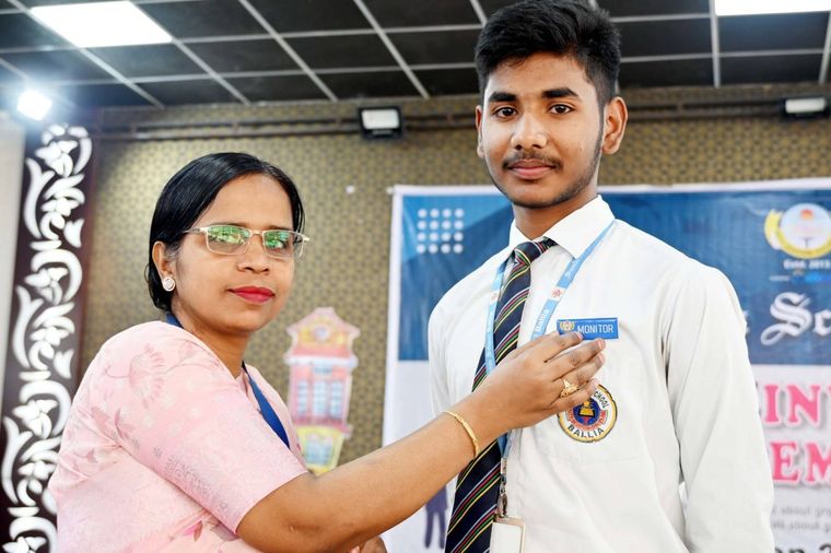 Monitor’s Investiture Ceremony! at Sunbeam School Ballia — photograph 43 of 46