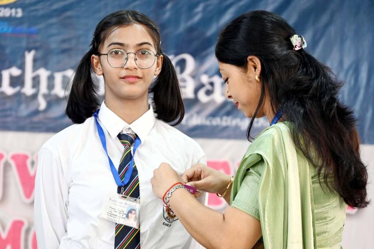 Monitor’s Investiture Ceremony! at Sunbeam School Ballia — photograph 44 of 46