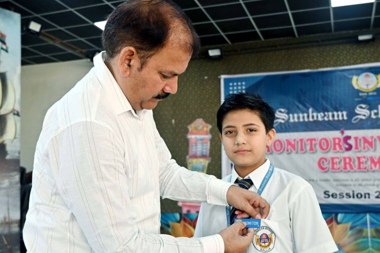 Monitor’s Investiture Ceremony! at Sunbeam School Ballia — photograph 45 of 46